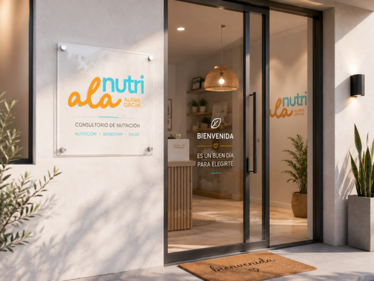 AlaNutri — aplicaciones de marca | Boceto