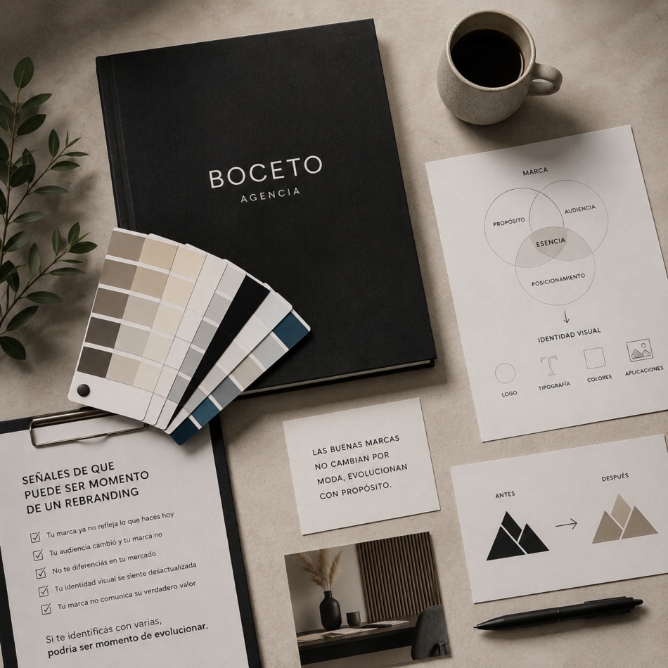 ¿Cuándo una marca necesita un rebranding y cuándo no?