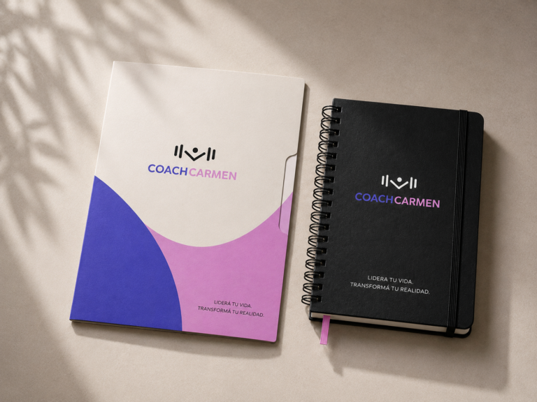 Coach Carmen — identidad de marca | Boceto Agencia