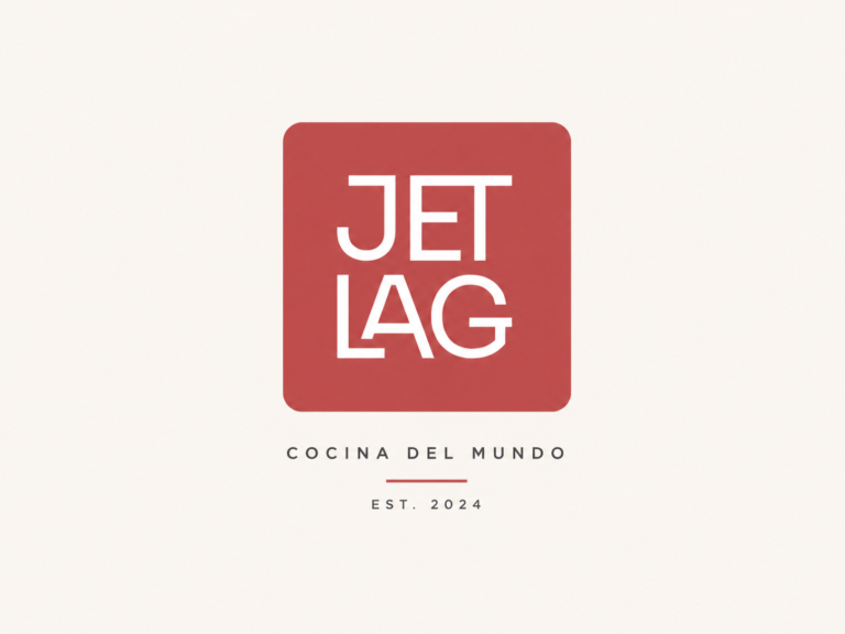 Jetlag — Identidad de marca | Boceto